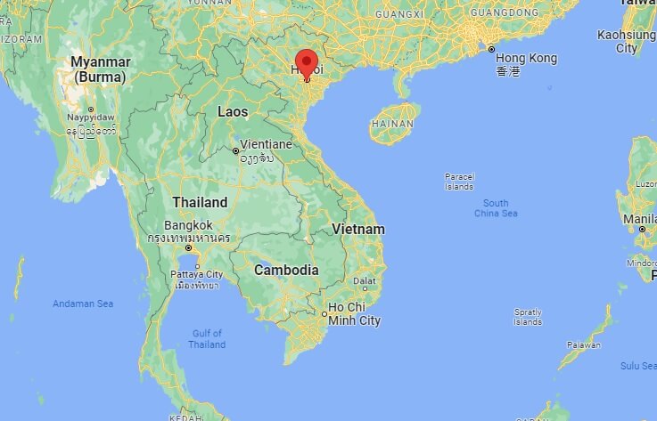 베트남 지도