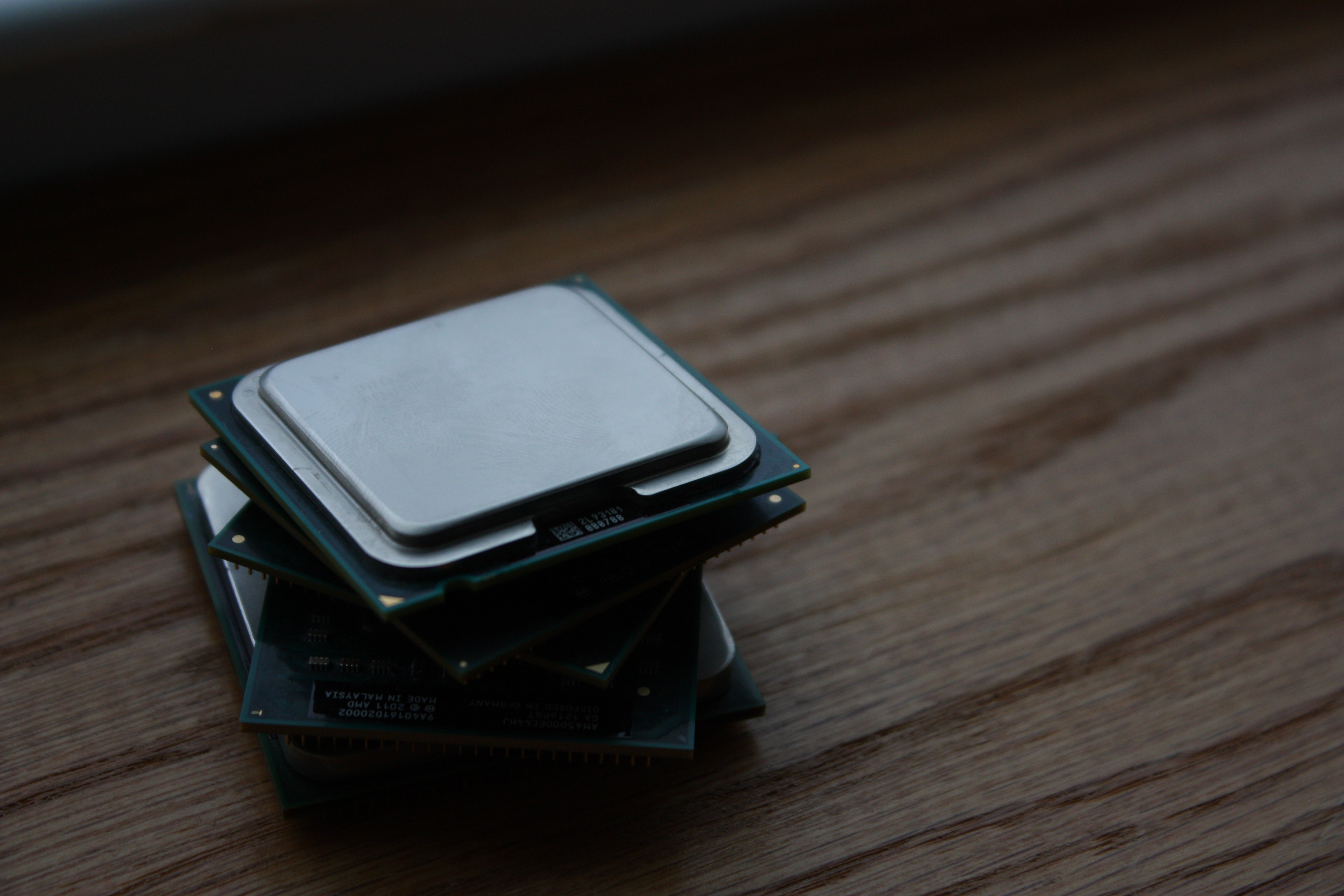 Photo by Shawn Stutzman: https://www.pexels.com/photo/pile-of-computer-processing-units-1010487/