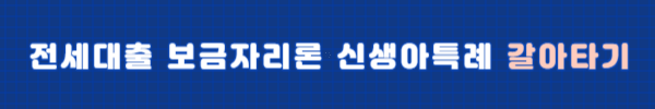 전세대출 /보금자리론/신생아 특례/갈아타기