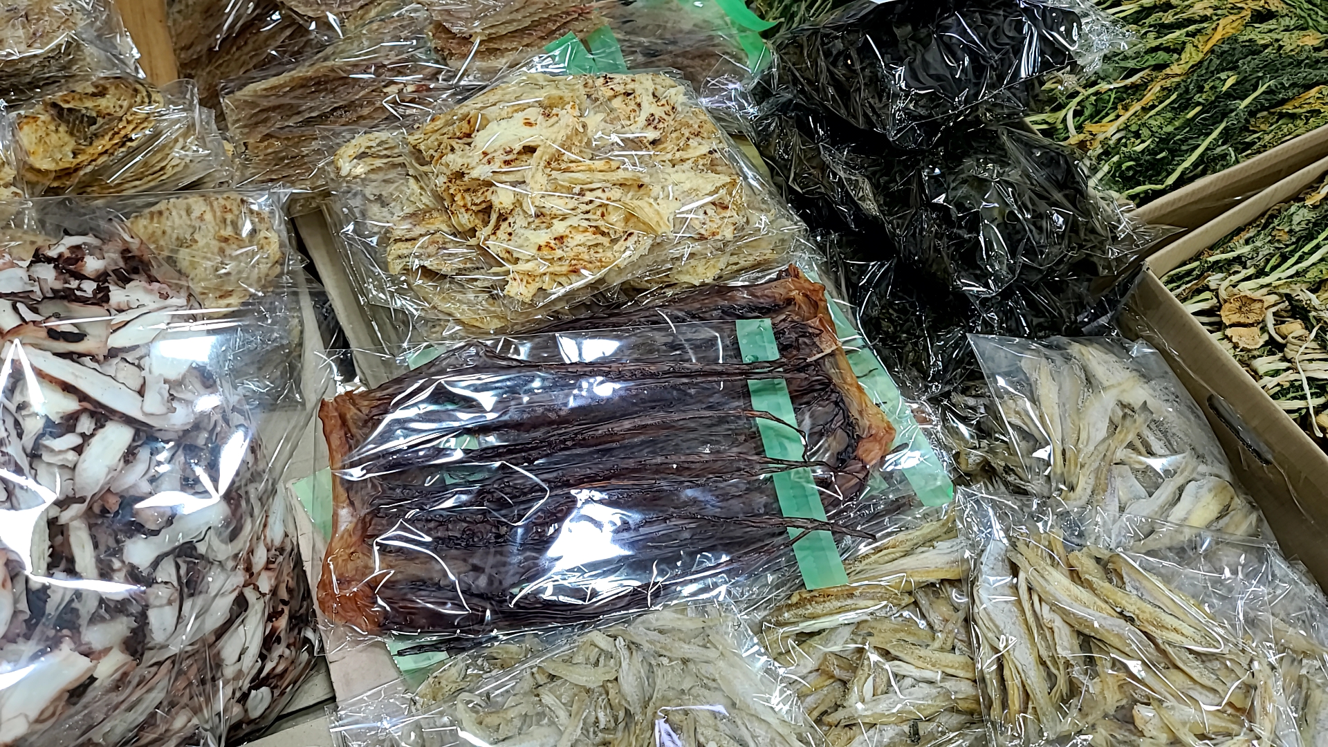  광명전통시장 창수네 건어물 노가리