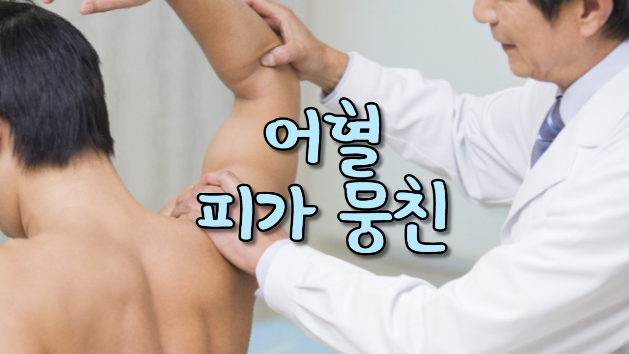  어혈(피가 뭉친 것)