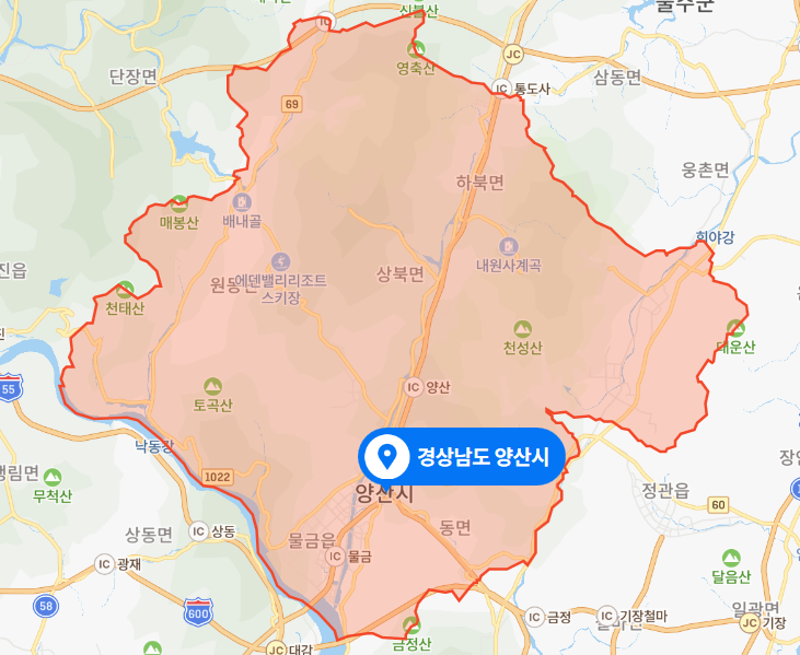  경남 양산시 골프장 연못 50대 남성 시신사건 (2021년 2월 15일)