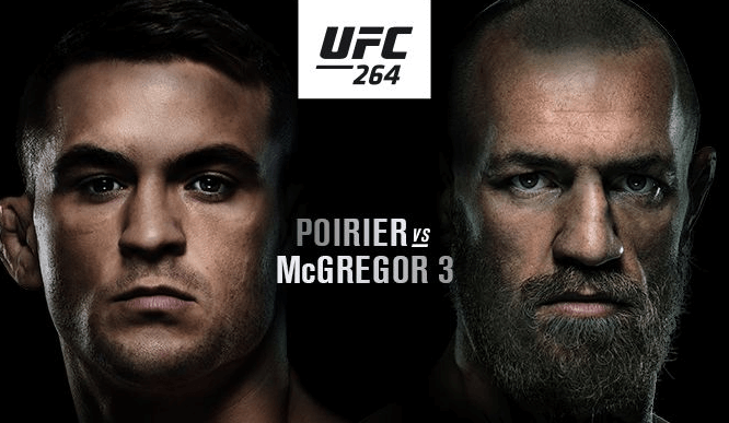 UFC-264-포이리에-맥그리거-홍보물