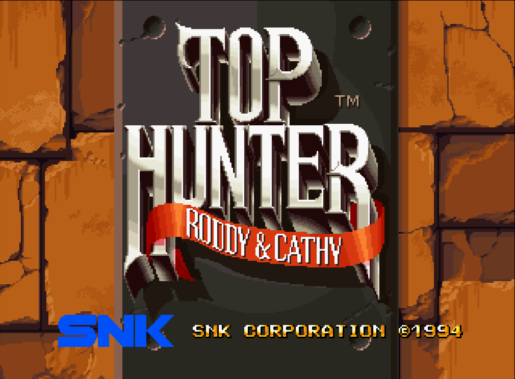  탑 헌터 로디 & 캐시 - トップハンター ロディー&キャシー Top Hunter Roddy & Cathy (네오지오 CD ネオジオCD Neo Geo CD)