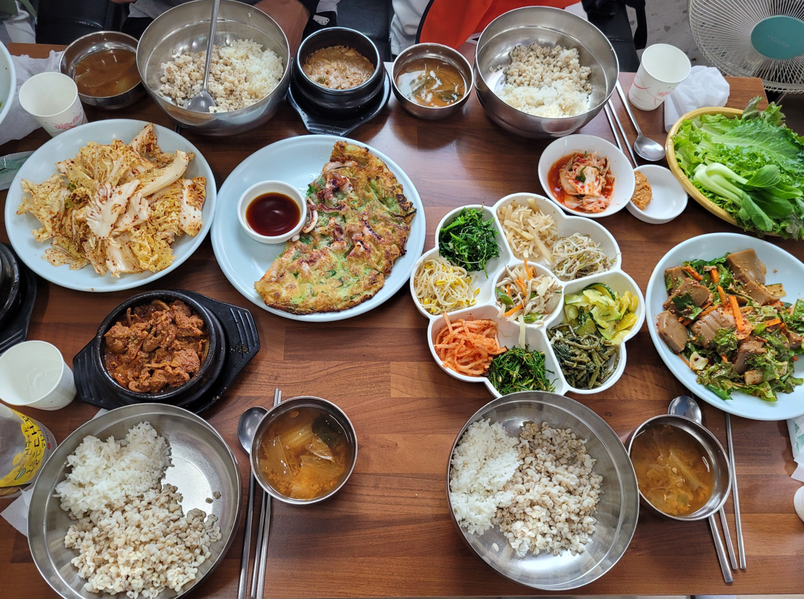  광교산 산행 후 찾은 보리밥정식 맛집 시골농원 (내돈내산)