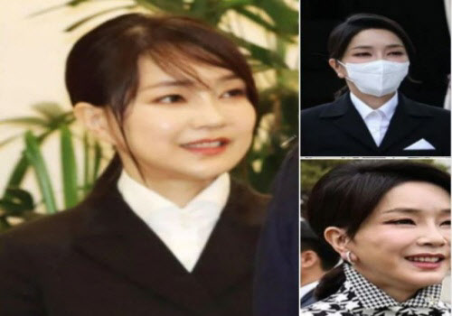 "칼귀 성형이냐, 켈로이드냐"..김건희, 이번엔 '귓불' 성형설