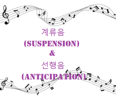 Suspension(계류음)과 Anticipation(선행음)이 헷갈린다고?