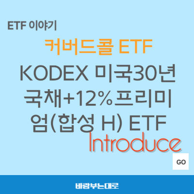 KODEX 미국30년국채+12%프리미엄(합성 H) ETF