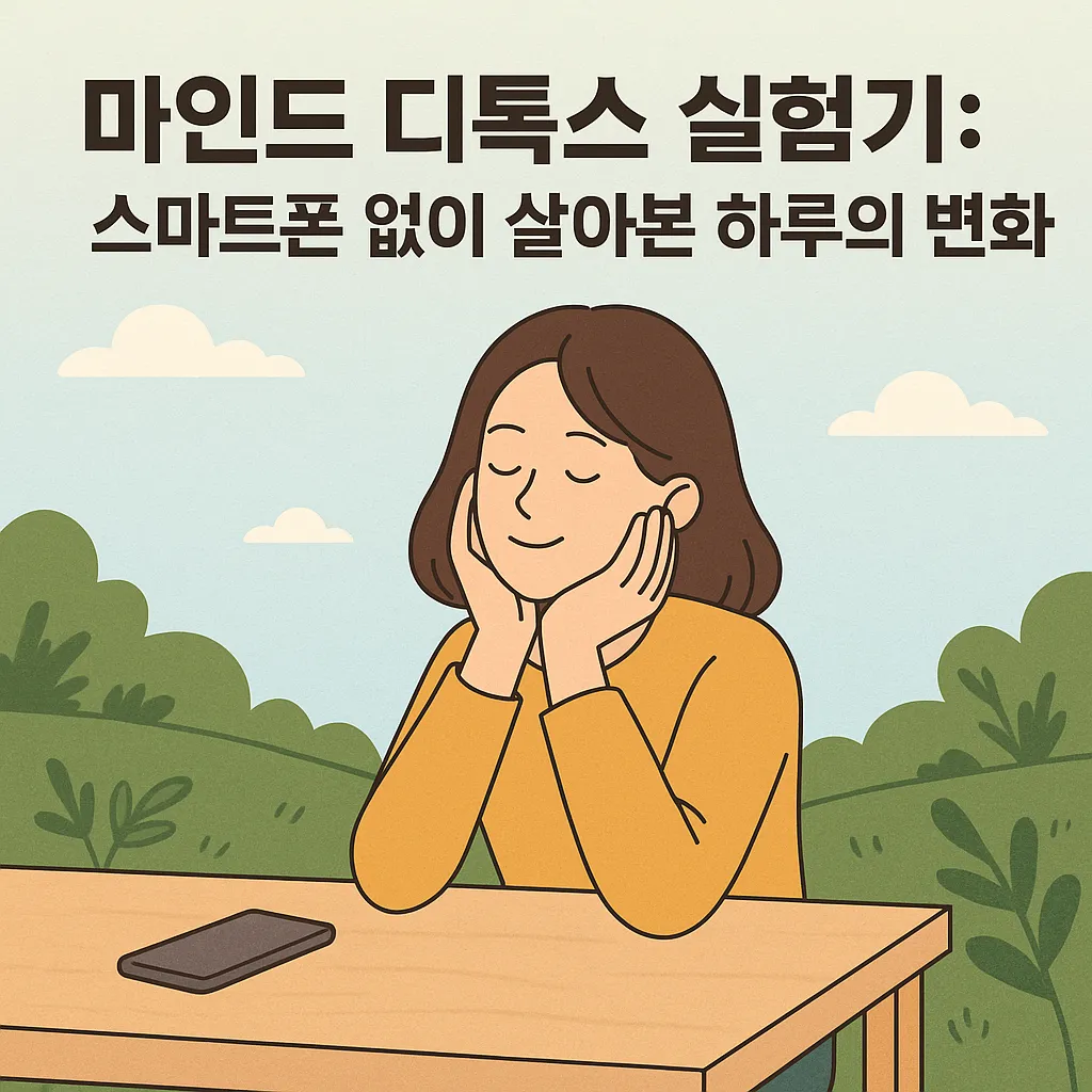 마인드 디톡스 실험기