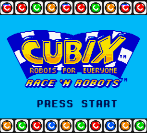  (GBC / USA) Cubix Robots For Everyone Race 'N Robots - 게임보이 컬러 북미판 게임 롬파일 다운로드