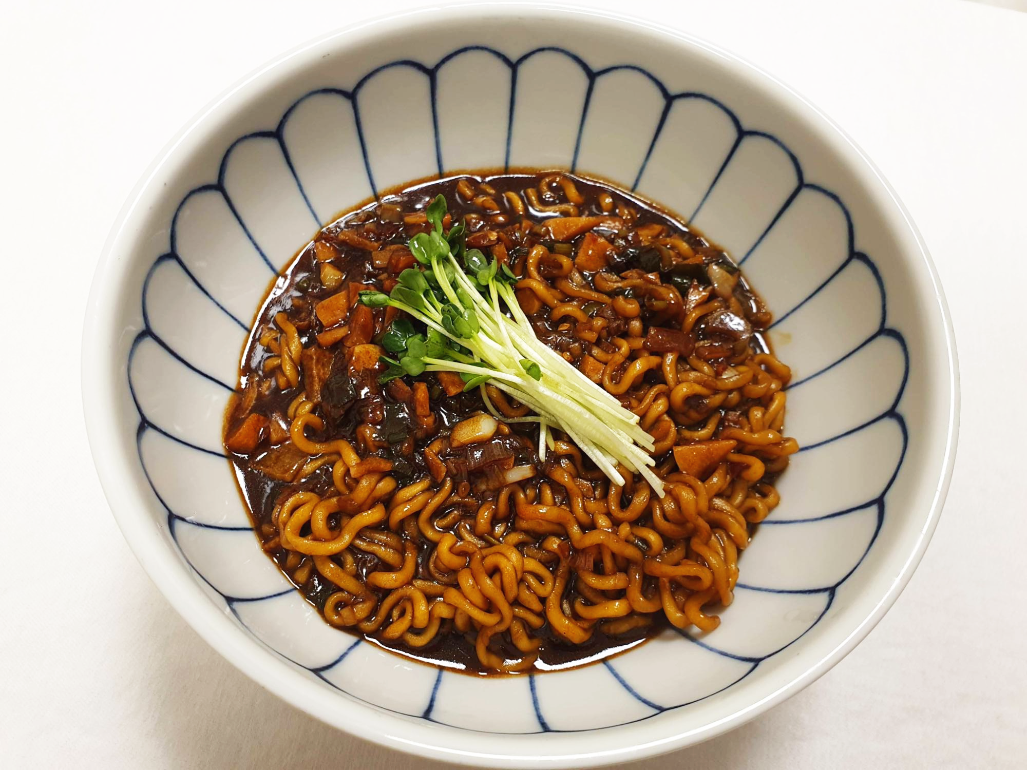  사천 짜파게티 맛있게 끓이는법 간단한 짜장라면 요리