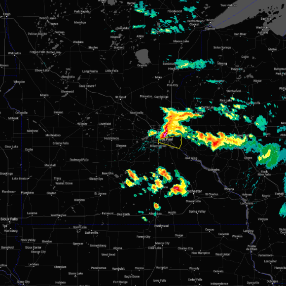Radar Image for Severe Thunderstorms near Minneapolis&#44; MN at 5/19/2022 4:05 PM CDT