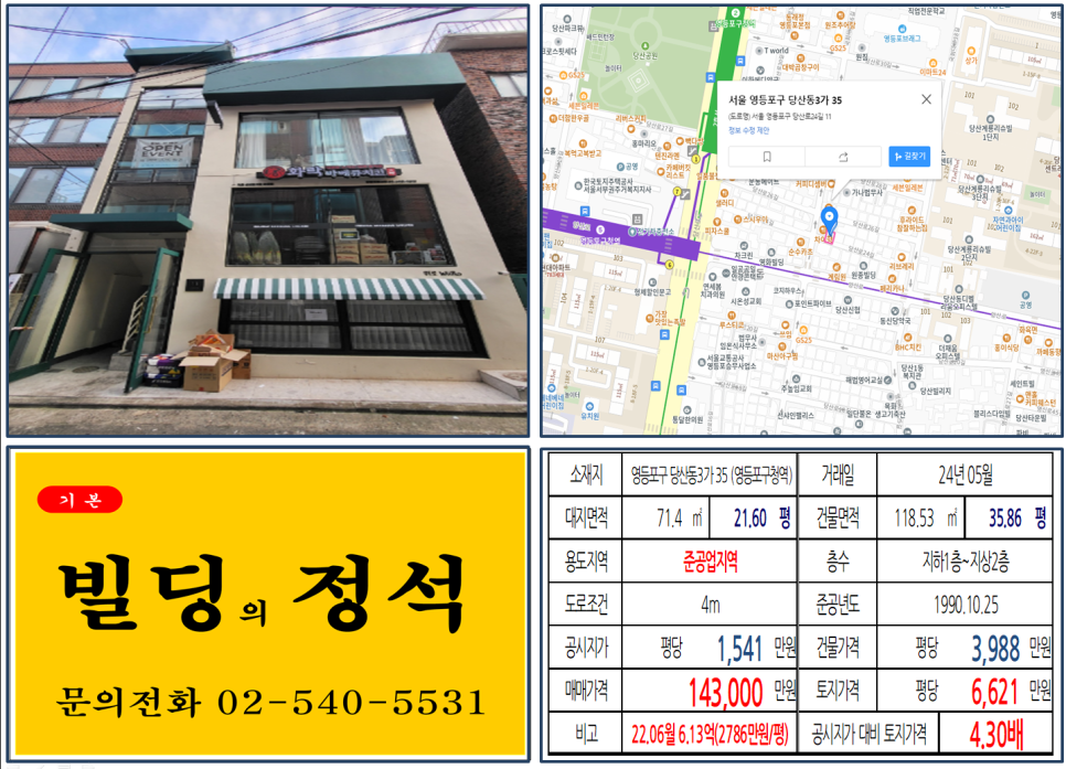 영등포구청역 먹자골목 부동산 거래 현장 탐방 14억 올근생 꼬마빌딩 리모델링 성공 투자기