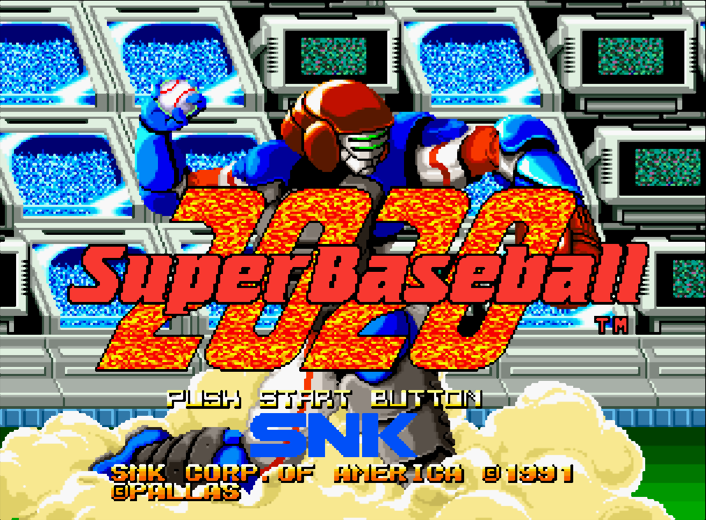  SNK - 2020 슈퍼 베이스볼 세계판 2020 Super Baseball World (네오지오 CD - NG-CD - iso 다운로드)