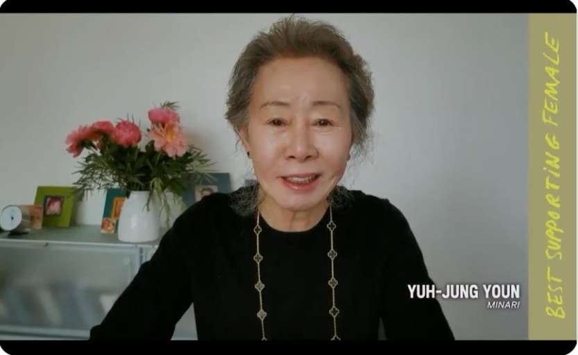  윤여정 수상소감 난 개가 아니다