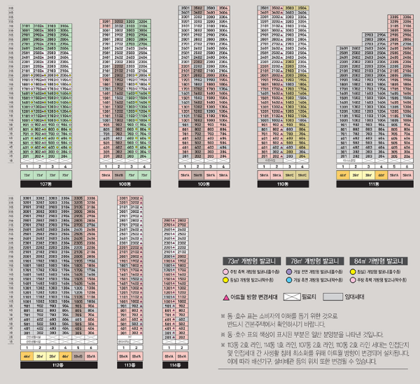 동호수배치도2