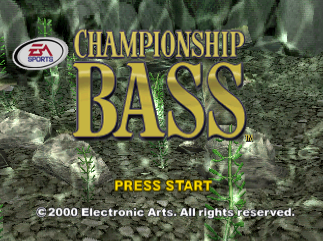 Electronic Arts - 챔피언십 배스 북미판 Championship Bass USA (플레이 스테이션 - PS - iso 다운로드)