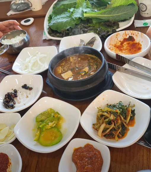 용문산농장 씸밥마을
