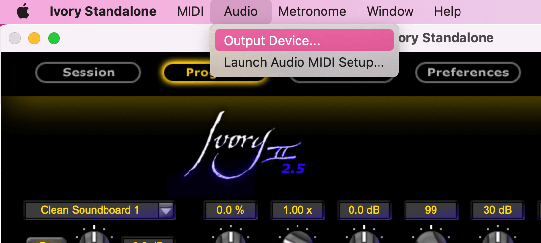 Ivory standalone setup 1