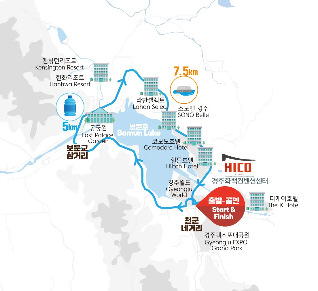 제32회-경주벚꽃마라톤-10km코스