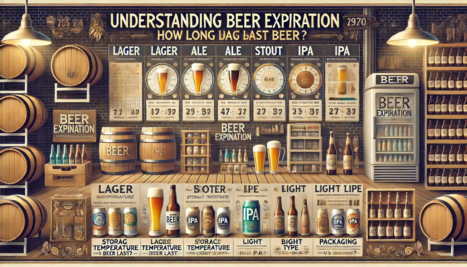 맥주에도 유통기한이 있다? 오래된 맥주 마셔도 될까?