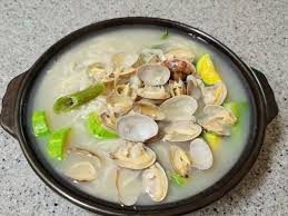 수바지락칼국수 이미지
