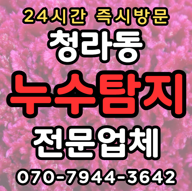 청라동누수1