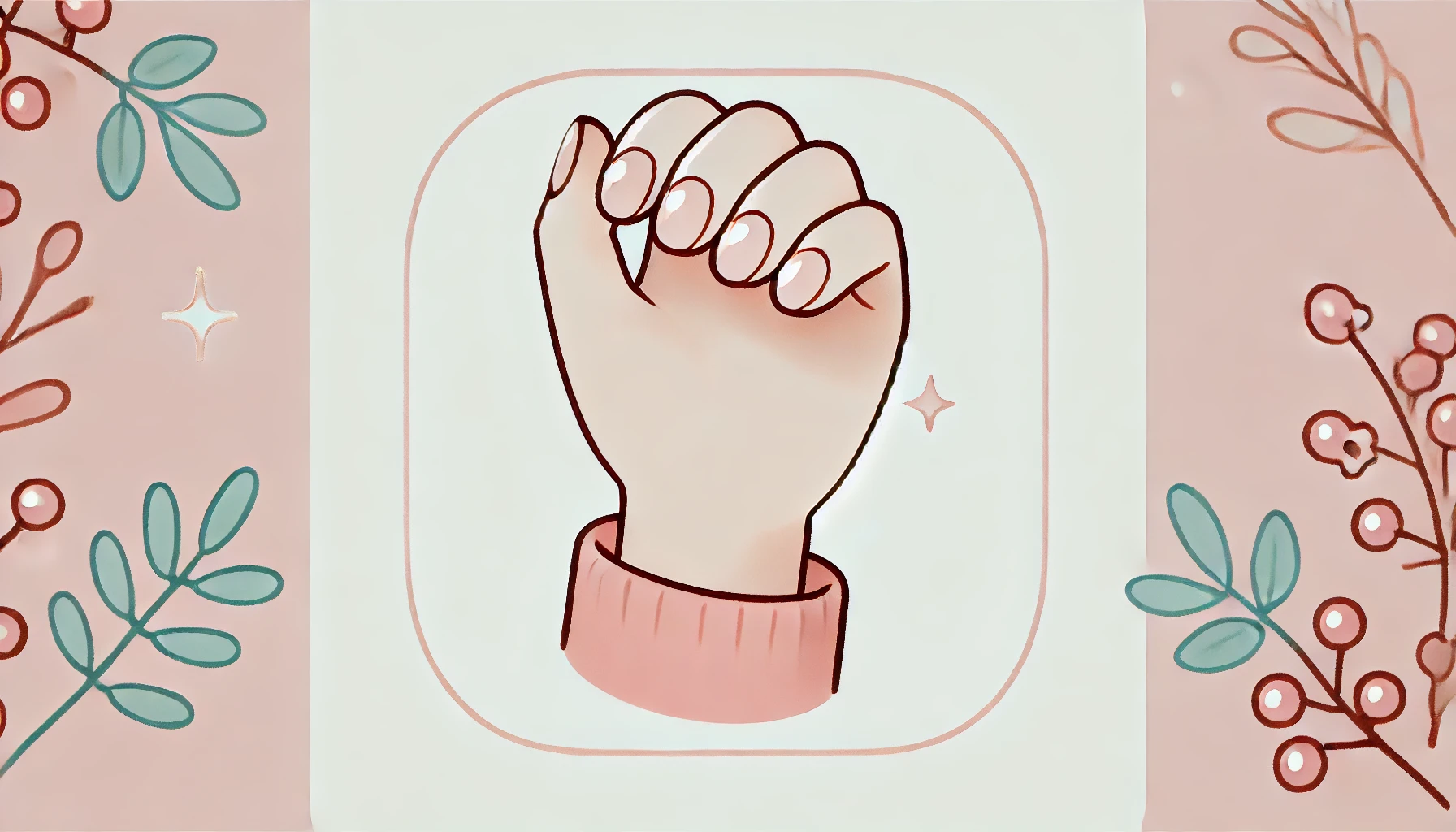깔끔한 손톱, 손 이미지