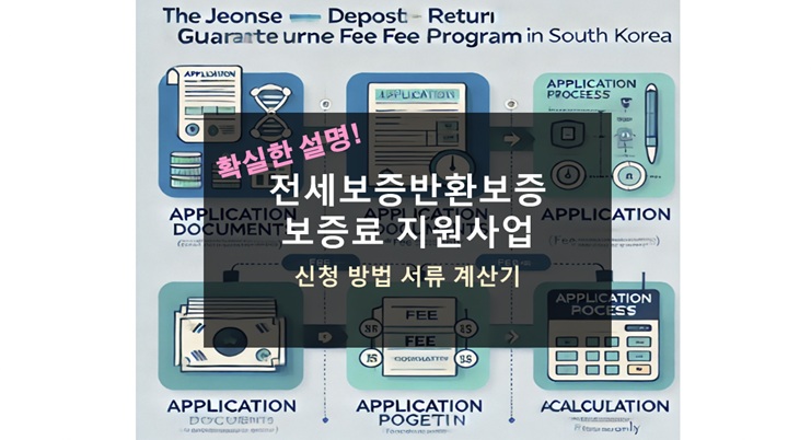 전세보증금반환보증 보증료 지원사업