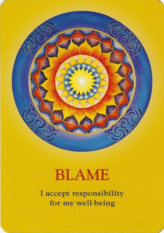  [오라클카드배우기]]The Soul's Journey Lesson Cards Blame  비난 해석 및 의미