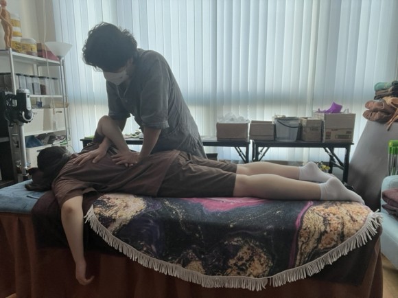 스포츠 마사지 "커피앤힐링 마사지" [인천 연수구] 시원한 3