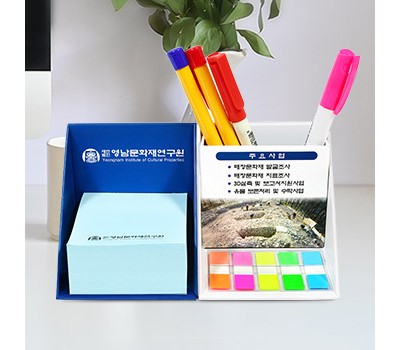 큐브형 박스 점착메모함