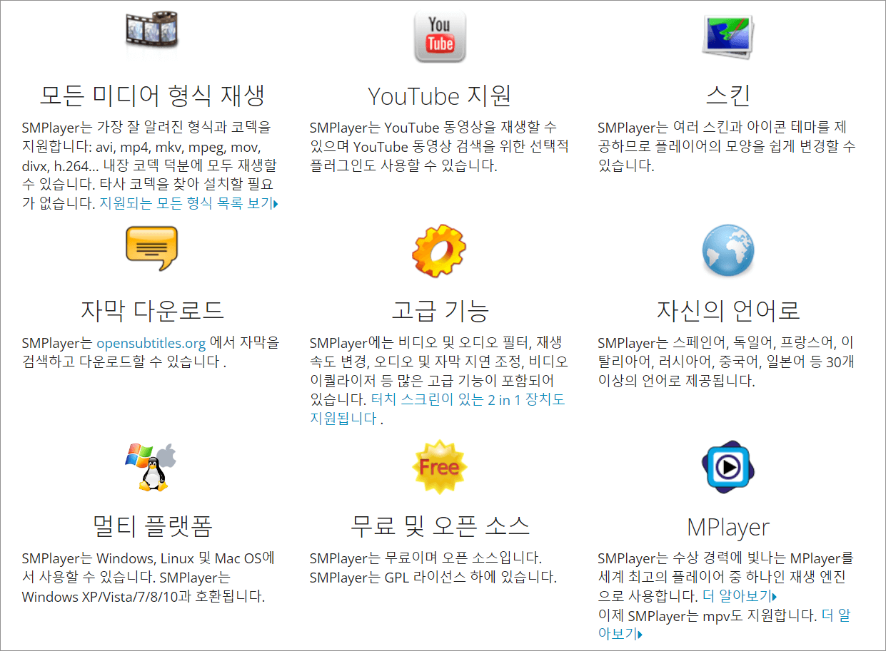 동영상 재생 SMPlayer 소개 및 무료 다운로드_2