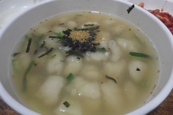 얼큰수제비