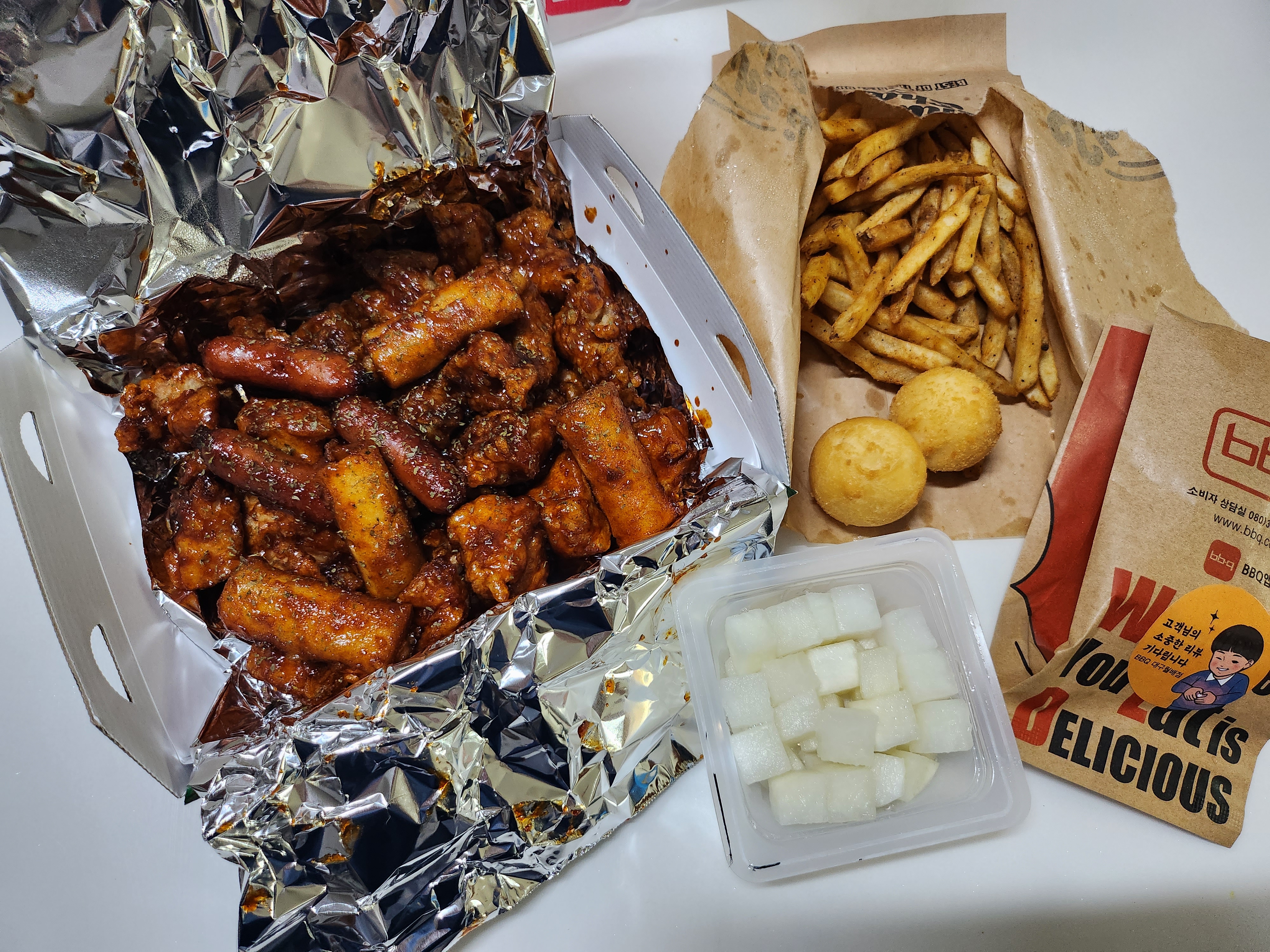  배달의 민족 야식 신상  'BBQ(비비큐) 대구월배점' 자메이카소떡만나치킨