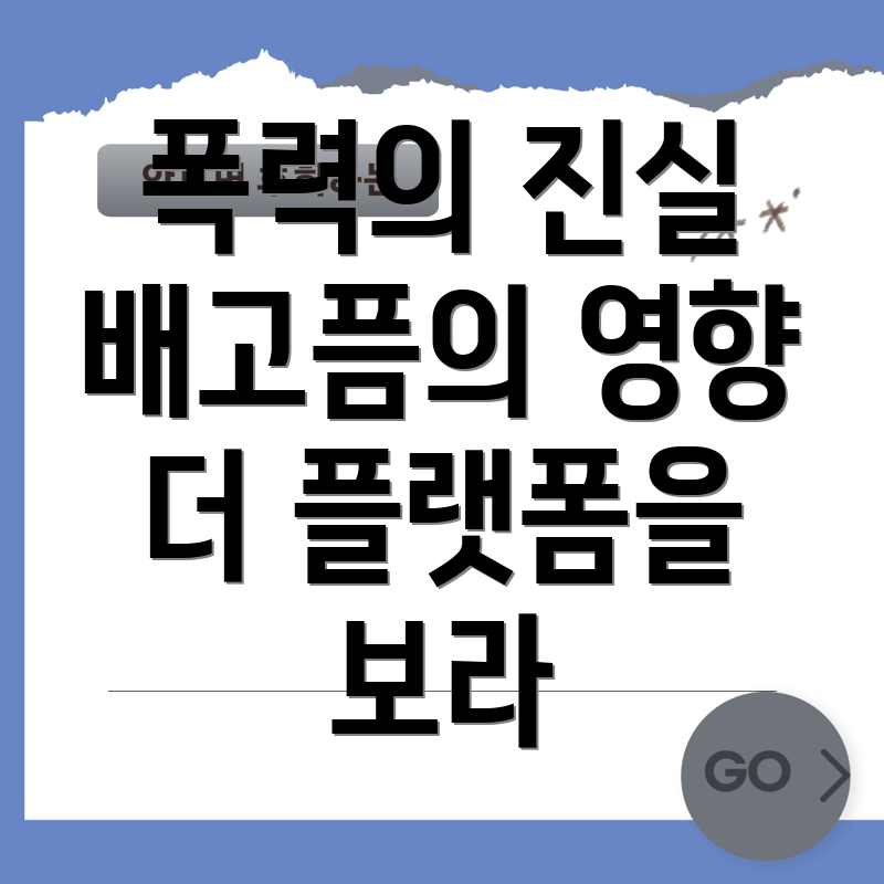 폭력과 배고픔