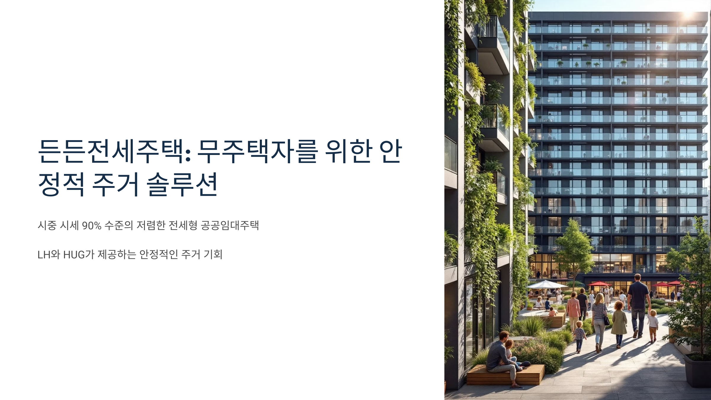 든든전세주택 신청방법 모집공고