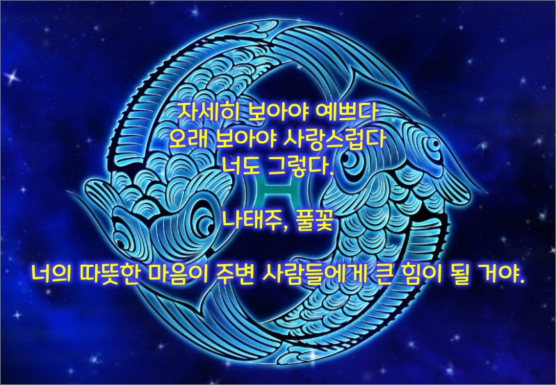 물고기자리-운세