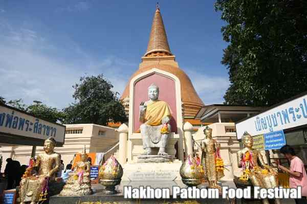 나콘 빠톰 음식 과일 박람회 사진
