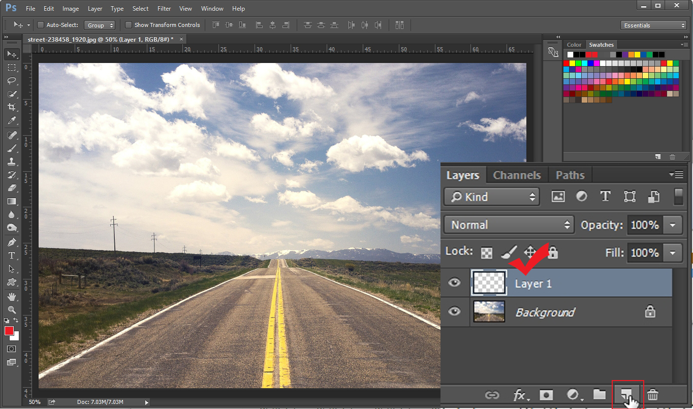 포토샵 새 레이어