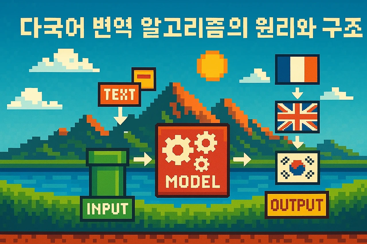 다국어 번역 알고리즘의 원리와 구조 관련 이미지