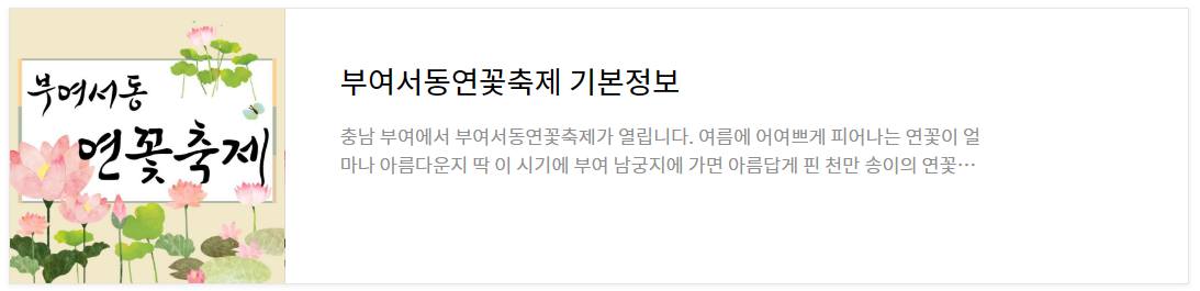 보령머드축제 기본정보