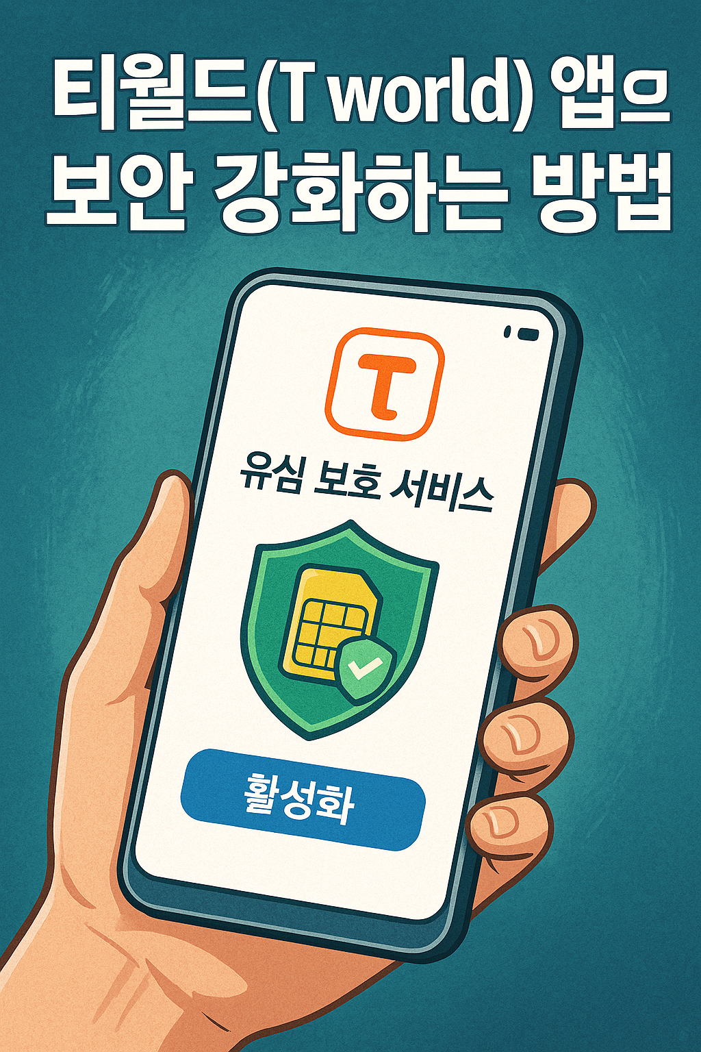 티월드(T world) 앱으로 보안 강화하는 방법