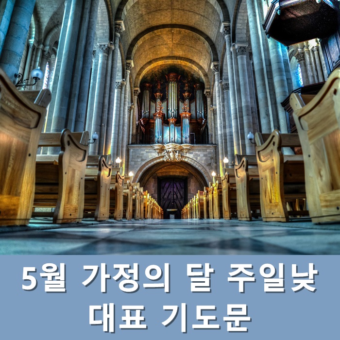  5월 가정의 달 주일낮 대표 기도문 모음