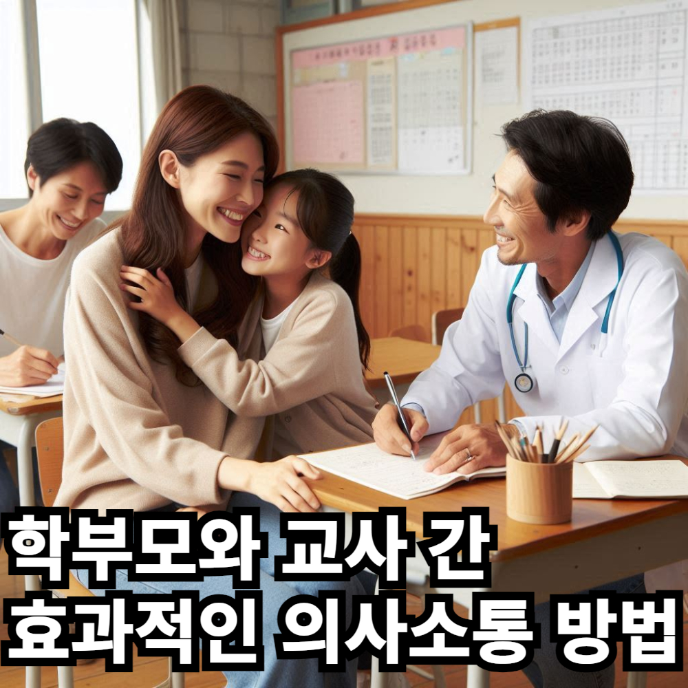 학부모와 교사 간 효과적인 의사소통 방법