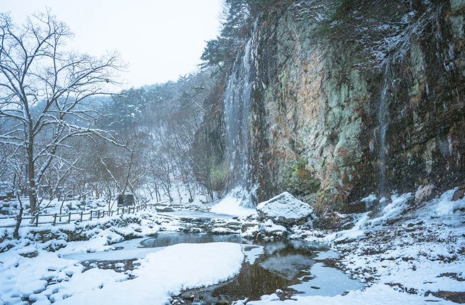 순창 강천산 설경1