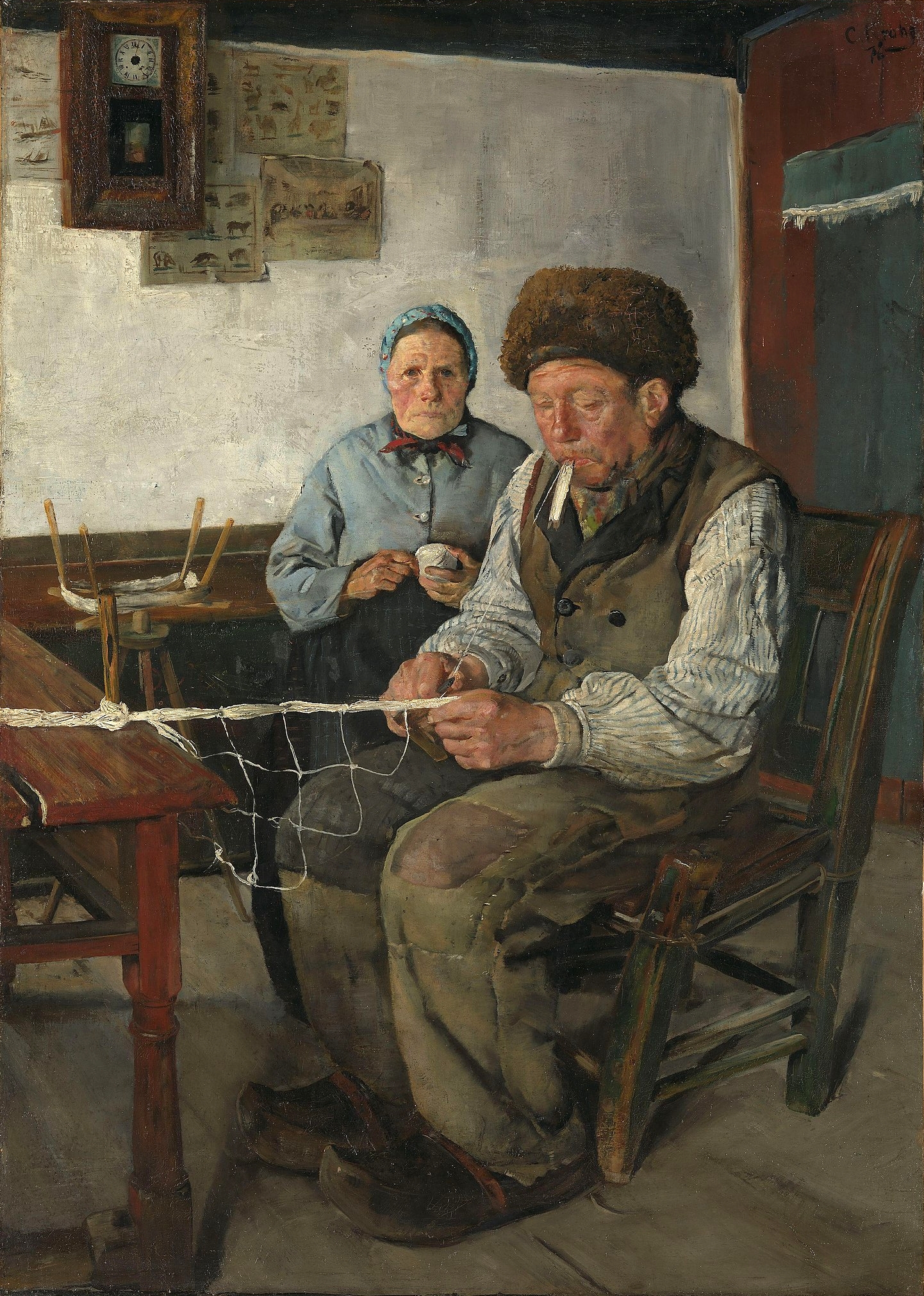 크리스티안 크로그(Christian Krohg), 노르웨이, 화가, 1852-1925
