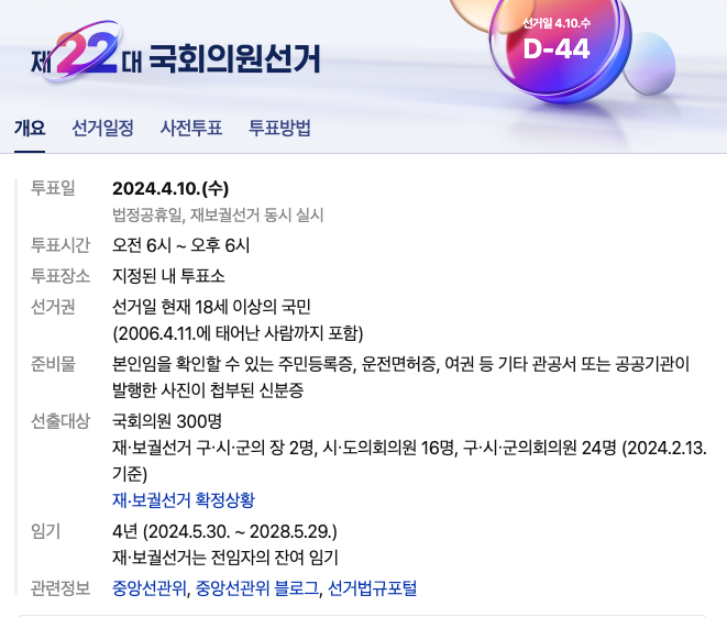 22대-국회의원선거-총선-전화차단