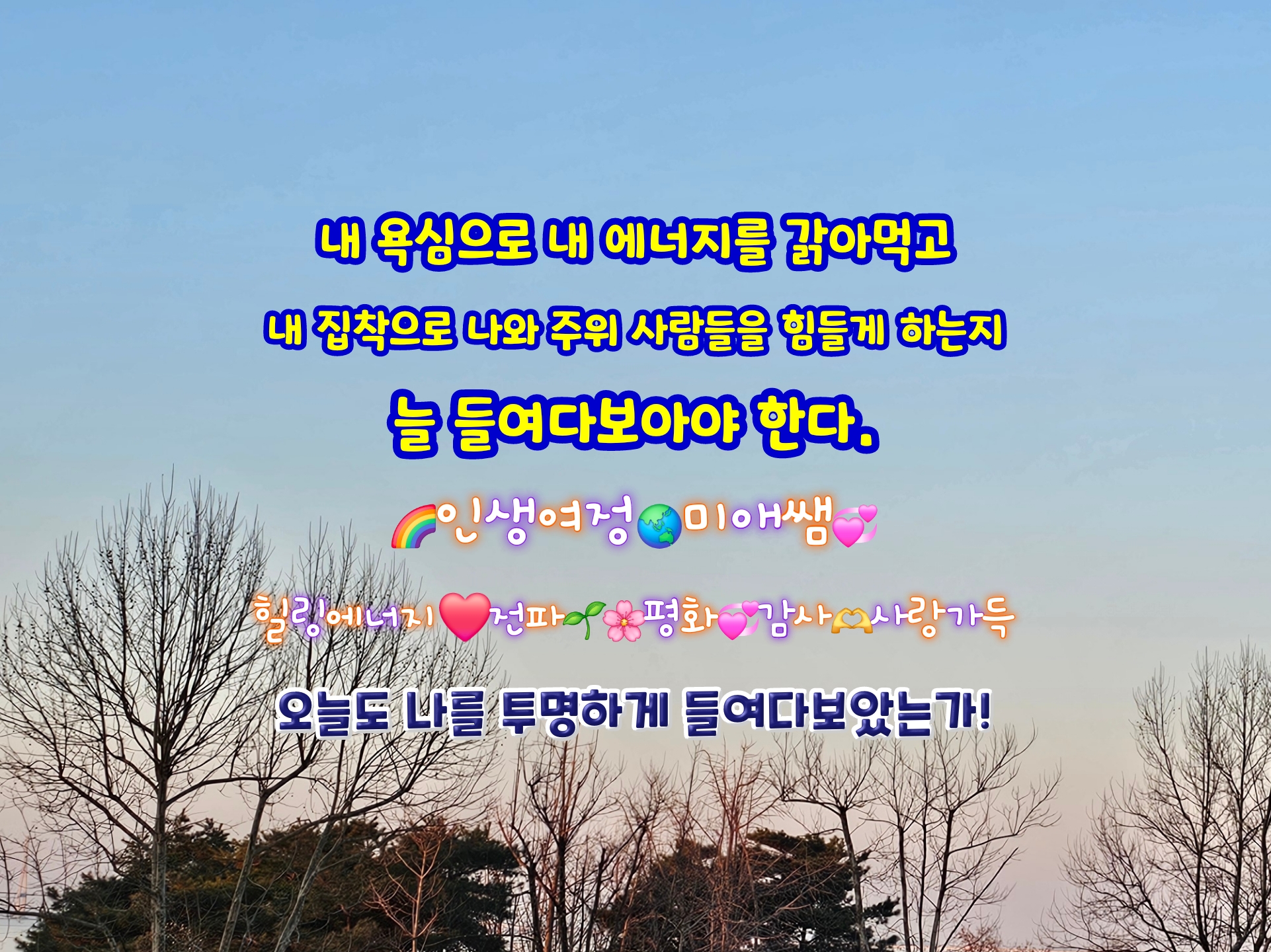 바라봄 이미지