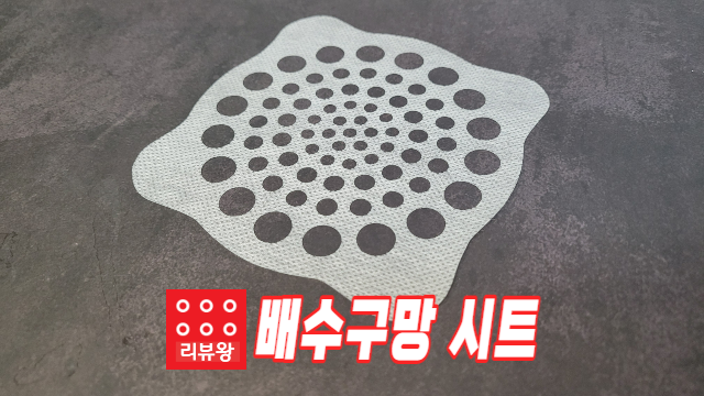 다이소 배수구망 시트